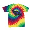 Youth Multi-Color Spiral Tie-Dyed T-Shirt Thumbnail
