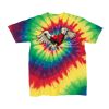 Youth Multi-Color Spiral Tie-Dyed T-Shirt Thumbnail