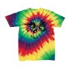 Youth Multi-Color Spiral Tie-Dyed T-Shirt Thumbnail