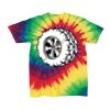 Youth Multi-Color Spiral Tie-Dyed T-Shirt Thumbnail