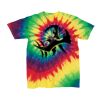Youth Multi-Color Spiral Tie-Dyed T-Shirt Thumbnail