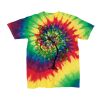 Youth Multi-Color Spiral Tie-Dyed T-Shirt Thumbnail