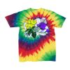 Youth Multi-Color Spiral Tie-Dyed T-Shirt Thumbnail