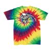 Youth Multi-Color Spiral Tie-Dyed T-Shirt Thumbnail