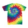 Youth Multi-Color Spiral Tie-Dyed T-Shirt Thumbnail