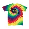 Youth Multi-Color Spiral Tie-Dyed T-Shirt Thumbnail