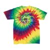 Youth Multi-Color Spiral Tie-Dyed T-Shirt Thumbnail