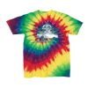 Youth Multi-Color Spiral Tie-Dyed T-Shirt Thumbnail
