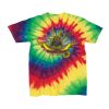 Youth Multi-Color Spiral Tie-Dyed T-Shirt Thumbnail