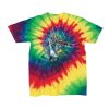 Youth Multi-Color Spiral Tie-Dyed T-Shirt Thumbnail