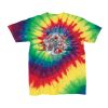 Youth Multi-Color Spiral Tie-Dyed T-Shirt Thumbnail