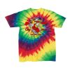 Youth Multi-Color Spiral Tie-Dyed T-Shirt Thumbnail