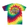 Youth Multi-Color Spiral Tie-Dyed T-Shirt Thumbnail