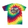 Youth Multi-Color Spiral Tie-Dyed T-Shirt Thumbnail