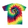 Youth Multi-Color Spiral Tie-Dyed T-Shirt Thumbnail
