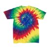 Youth Multi-Color Spiral Tie-Dyed T-Shirt Thumbnail
