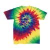 Youth Multi-Color Spiral Tie-Dyed T-Shirt Thumbnail