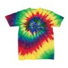Youth Multi-Color Spiral Tie-Dyed T-Shirt Thumbnail