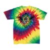 Youth Multi-Color Spiral Tie-Dyed T-Shirt Thumbnail
