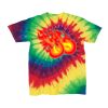 Youth Multi-Color Spiral Tie-Dyed T-Shirt Thumbnail