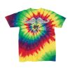 Youth Multi-Color Spiral Tie-Dyed T-Shirt Thumbnail