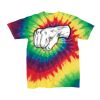 Youth Multi-Color Spiral Tie-Dyed T-Shirt Thumbnail