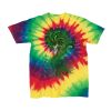 Youth Multi-Color Spiral Tie-Dyed T-Shirt Thumbnail