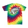 Youth Multi-Color Spiral Tie-Dyed T-Shirt Thumbnail
