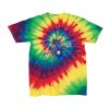 Youth Multi-Color Spiral Tie-Dyed T-Shirt Thumbnail