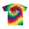 Youth Multi-Color Spiral Tie-Dyed T-Shirt Thumbnail