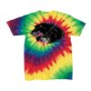 Youth Multi-Color Spiral Tie-Dyed T-Shirt Thumbnail