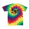 Youth Multi-Color Spiral Tie-Dyed T-Shirt Thumbnail