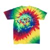 Youth Multi-Color Spiral Tie-Dyed T-Shirt Thumbnail