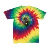 Youth Multi-Color Spiral Tie-Dyed T-Shirt Thumbnail
