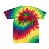 Youth Multi-Color Spiral Tie-Dyed T-Shirt Thumbnail