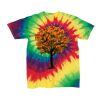 Youth Multi-Color Spiral Tie-Dyed T-Shirt Thumbnail