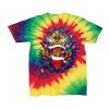 Youth Multi-Color Spiral Tie-Dyed T-Shirt Thumbnail