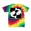 Youth Multi-Color Spiral Tie-Dyed T-Shirt Thumbnail