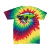 Youth Multi-Color Spiral Tie-Dyed T-Shirt Thumbnail