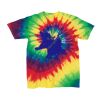 Youth Multi-Color Spiral Tie-Dyed T-Shirt Thumbnail