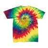 Youth Multi-Color Spiral Tie-Dyed T-Shirt Thumbnail