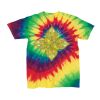 Youth Multi-Color Spiral Tie-Dyed T-Shirt Thumbnail