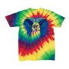 Youth Multi-Color Spiral Tie-Dyed T-Shirt Thumbnail