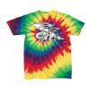 Youth Multi-Color Spiral Tie-Dyed T-Shirt Thumbnail