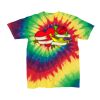 Youth Multi-Color Spiral Tie-Dyed T-Shirt Thumbnail