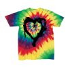 Youth Multi-Color Spiral Tie-Dyed T-Shirt Thumbnail