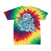 Youth Multi-Color Spiral Tie-Dyed T-Shirt Thumbnail