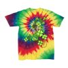 Youth Multi-Color Spiral Tie-Dyed T-Shirt Thumbnail
