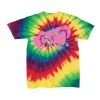 Youth Multi-Color Spiral Tie-Dyed T-Shirt Thumbnail