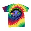 Youth Multi-Color Spiral Tie-Dyed T-Shirt Thumbnail